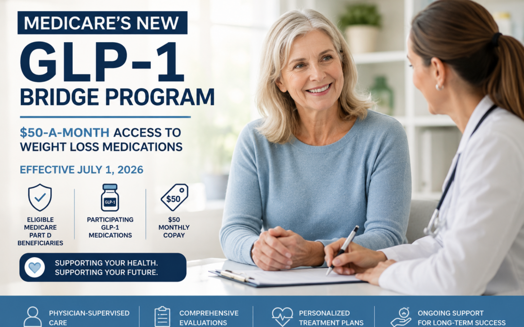 Medicare’s New GLP-1 Bridge Program: Everything You Need to Know Beginning July 1, 2026